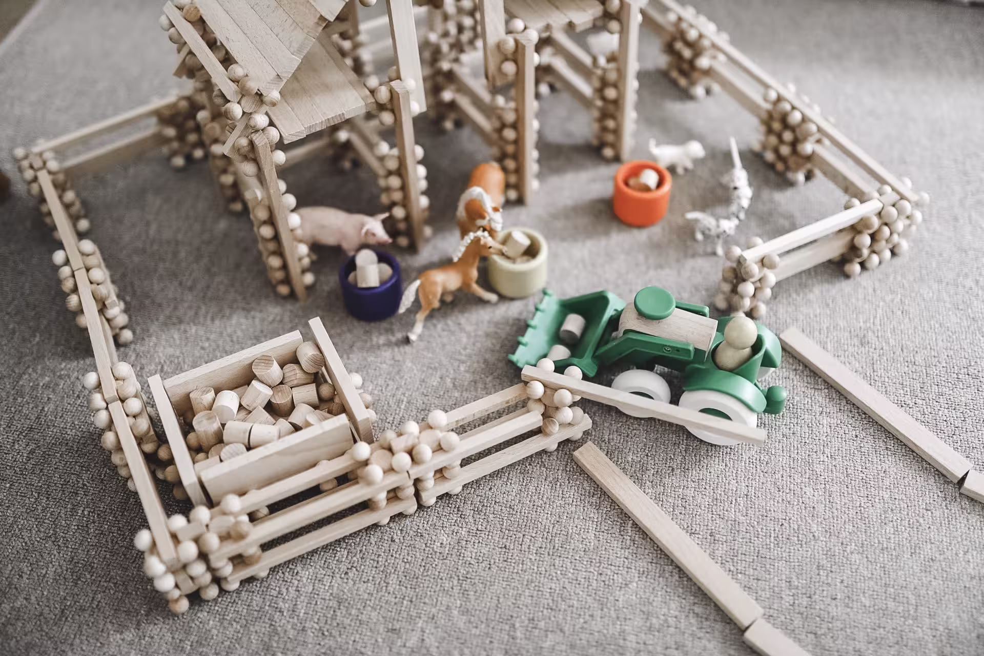 Gemeinsame Spielsituation mit TIMBERIX